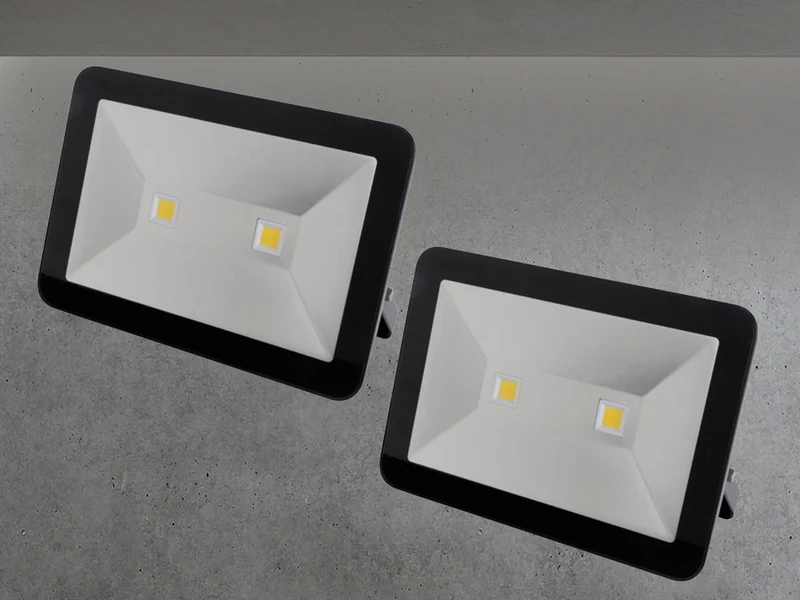 MeineWunschleuchte 100 Watt LED Strahler ALU, 2er SET 4000 Kelvin Neutralweiß, IP65, 25x36cm 5 MeineWunschleuchte 100 Watt LED Strahler ALU, 2er SET 4000 Kelvin Neutralweiß, IP65, 25x36cm – Bild 3