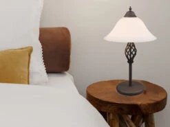 Trio Leuchten 2-flammige Tischleuchte RUSTICA Landhausstil In Rostoptik Mit Glasschrim 15 Trio Leuchten 2-flammige Tischleuchte RUSTICA Landhausstil In Rostoptik Mit Glasschrim -Bestes Beleuchtungs Geschäft 2 flammige tischleuchte rustica landhausstil in ro 5