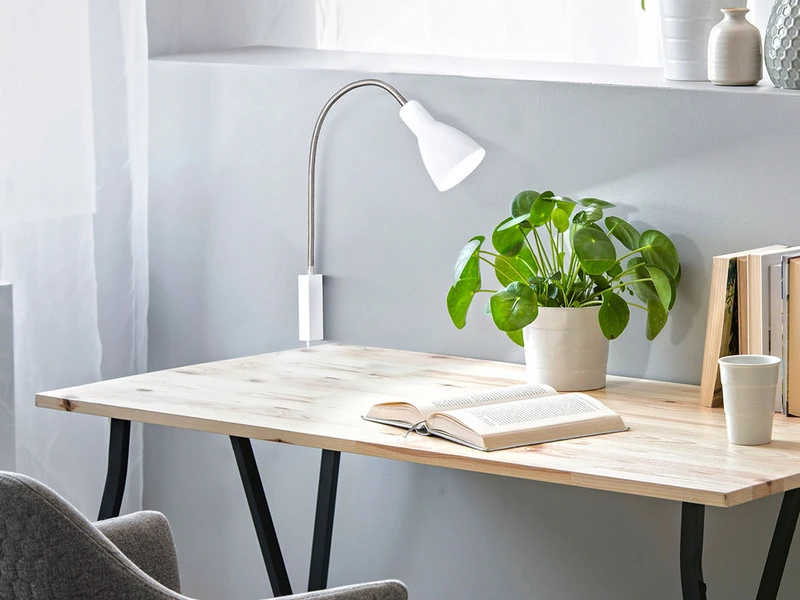 Fischer & Honsel 2 In 1 Leselampe & Bettleuchte LOLLAND Weiß Mit Kabel & Stecker 9 Fischer & Honsel 2 In 1 Leselampe & Bettleuchte LOLLAND Weiß Mit Kabel & Stecker – Bild 7