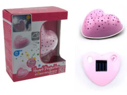 Niermann 2 X LED Nachtlicht SOLAR HEART Projiziert Herzen/Sterne Mit Solar/USB Aufladbar -Bestes Beleuchtungs Geschäft 2 x led nachtlicht solar heart projiziert herzen s 5