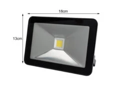 Perel 20 Watt LED Strahler 2er SET, 4000 Kelvin Neutralweiß, IP65, 13x18cm -Bestes Beleuchtungs Geschäft 20 watt led strahler 2er set 4000 kelvin neutralwe 2