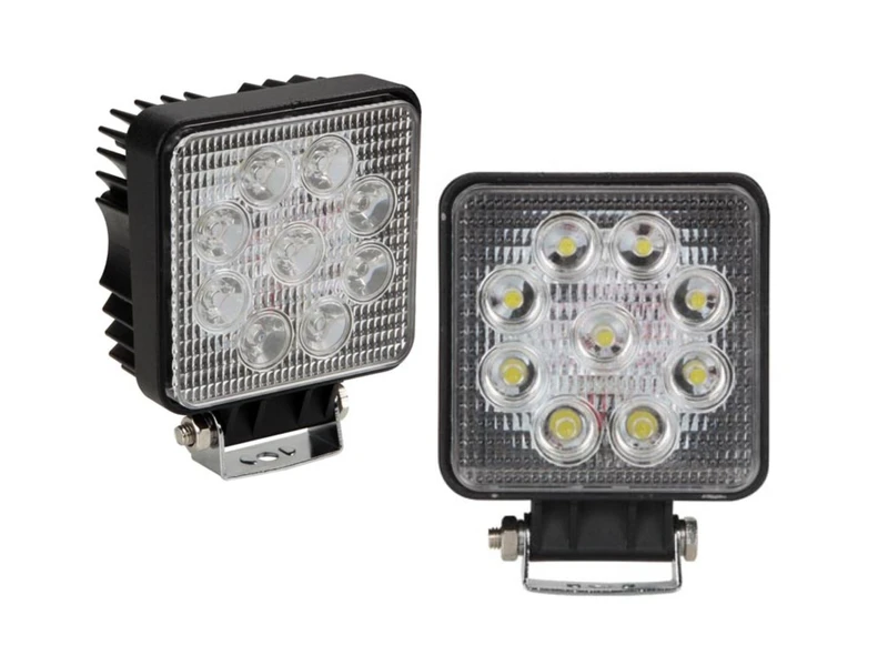 Perel 27 Watt LED Strahler ALU 2er SET, 4250 Kelvin Neutralweiß, IP67, 13,5x11cm 4 Perel 27 Watt LED Strahler ALU 2er SET, 4250 Kelvin Neutralweiß, IP67, 13,5x11cm – Bild 2