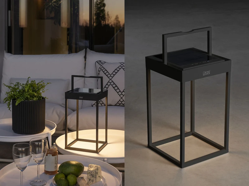 MeineWunschleuchte 2er SET Akku Tischleuchten Outdoor, Per Solar & USB Aufladbar Mit Wandhalterung 3 MeineWunschleuchte 2er SET Akku Tischleuchten Outdoor, Per Solar & USB Aufladbar Mit Wandhalterung