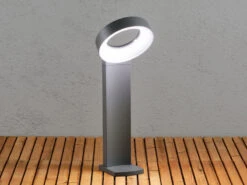 Konstsmide 2er-Set Auffällige Wegeleuchten ASTI, Anthrazit, 18W HP-LEDs, 1400 Lumen, 5000K -Bestes Beleuchtungs Geschäft 2er set auffaellige wegeleuchten asti anthrazit 18 3