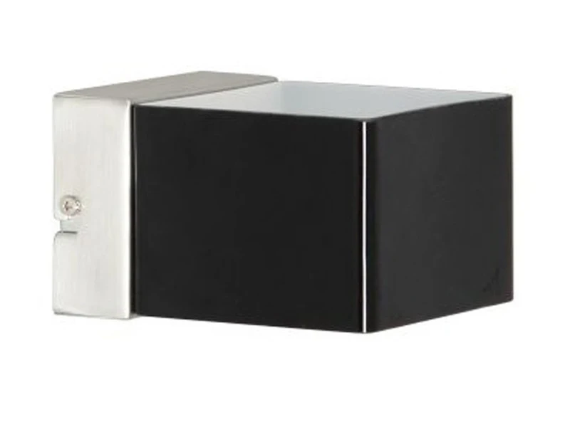 Ranex 2er Set Badezimmer Wandlampe GARDA, Up- & Downlight Glas Schwarz, 10 X 10 Cm 4 Ranex 2er Set Badezimmer Wandlampe GARDA, Up- & Downlight Glas Schwarz, 10 X 10 Cm – Bild 2