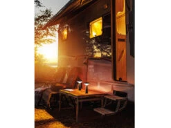 FHL Easy 2er SET Dimmbare Akku Outdoor Tischlampen Schwarz Höhe 21cm -Bestes Beleuchtungs Geschäft 2er set dimmbare akku outdoor tischlampen schwarz 1 4