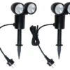 GAO 2er-Set Doppel LED-Scheinwerfer Mit Erdspiess / Gartenscheinwerfer 6 Watt 2 GAO 2er-Set Doppel LED-Scheinwerfer Mit Erdspiess / Gartenscheinwerfer 6 Watt -Bestes Beleuchtungs Geschäft 2er set doppel led scheinwerfer mit erdspiess gart