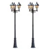 Konstsmide 2er-Set Gartenlaterne PARMA, Edelstahl Lampendach, 3 X E27, IP43 1 Konstsmide 2er-Set Gartenlaterne PARMA, Edelstahl Lampendach, 3 X E27, IP43 -Bestes Beleuchtungs Geschäft 2er set gartenlaterne parma edelstahl lampendach 3