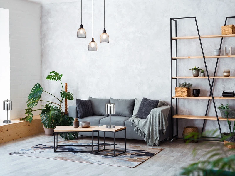 MeineWunschleuchte 2er SET Kabellose Tischlampen Silber / Rauchglas Mit Touchdimmer, Höhe 34,5cm 8 MeineWunschleuchte 2er SET Kabellose Tischlampen Silber / Rauchglas Mit Touchdimmer, Höhe 34,5cm – Bild 6