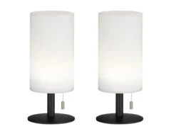 MeineWunschleuchte 2er SET Kleine Outdoor Akku Tischlampen 28cm Ohne Kabel Mit RGB Farbwechsel -Bestes Beleuchtungs Geschäft 2er set kleine outdoor akku tischlampen 28cm ohne 1 1