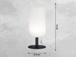 MeineWunschleuchte 2er SET Kleine Outdoor Akku Tischlampen 28cm Ohne Kabel Mit RGB Farbwechsel -Bestes Beleuchtungs Geschäft 2er set kleine outdoor akku tischlampen 28cm ohne 1 2