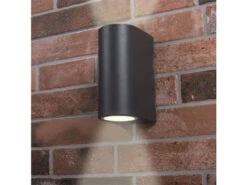 Ranex 2er Set LED-Außenwandleuchte Bastia Alu Anthr., Up/down-light, IP44 -Bestes Beleuchtungs Geschäft 2er set led aussenwandleuchte bastia alu anthr up 1 4