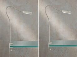 MeineWunschleuchte 2er SET LED Klemmlampen Dimmbar, Schwanenhals Leselampen -Bestes Beleuchtungs Geschäft 2er set led klemmlampen dimmbar schwanenhals lesel 2