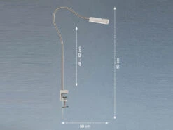 MeineWunschleuchte 2er SET LED Klemmlampen Dimmbar, Schwanenhals Leselampen -Bestes Beleuchtungs Geschäft 2er set led klemmlampen dimmbar schwanenhals lesel 3