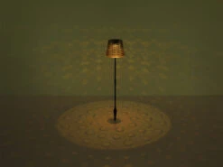 Globo 2er Set LED Solar Erdspießleuchten Bernsteinfarbig, Höhe 60cm -Bestes Beleuchtungs Geschäft 2er set led solar erdspiessleuchten bernsteinfarbi 4