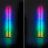 MeineWunschleuchte 2er Set LED Stehleuchten Mit Fernbedienung, RGB & Sound Control - H 141cm -Bestes Beleuchtungs Geschäft 2er set led stehleuchten mit fernbedienung rgb sou