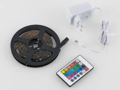 MeineWunschleuchte 2er Set LED Streifen Mit Fernbedienung, RGB Farbwechsel & Dimmer - 5 Meter 13 MeineWunschleuchte 2er Set LED Streifen Mit Fernbedienung, RGB Farbwechsel & Dimmer - 5 Meter -Bestes Beleuchtungs Geschäft 2er set led streifen mit fernbedienung rgb farbwec 2