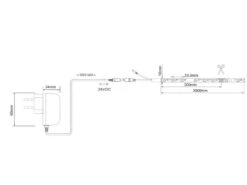 MeineWunschleuchte 2er Set LED Streifen Mit Fernbedienung, RGB Farbwechsel & Dimmer - 3 Meter -Bestes Beleuchtungs Geschäft 2er set led streifen mit fernbedienung rgb farbwec 25