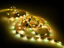 MeineWunschleuchte 2er Set LED Streifen Mit Fernbedienung & RGB Für Innen & Außen - 3 Meter -Bestes Beleuchtungs Geschäft 2er set led streifen mit fernbedienung rgb fuer in 3