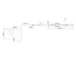 MeineWunschleuchte 2er Set LED Streifen Mit Fernbedienung & RGB Für Innen & Außen - 3 Meter -Bestes Beleuchtungs Geschäft 2er set led streifen mit fernbedienung rgb fuer in 7