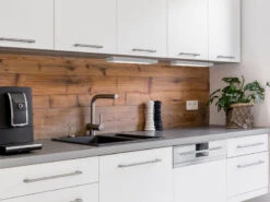 MeineWunschleuchte 2er SET LED Unterbauleuchten Grau Flach Mit 230V Direktanschluss, 34cm Kurz -Bestes Beleuchtungs Geschäft 2er set led unterbauleuchten grau flach mit 230v d 6