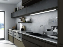 MeineWunschleuchte 2er SET LED Unterbauleuchten Mit Schalter & 230V Direktanschluss, 114cm Lang -Bestes Beleuchtungs Geschäft 2er set led unterbauleuchten mit schalter 230v dir 17