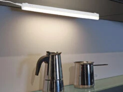 MeineWunschleuchte 2er SET LED Unterbauleuchten Mit Schalter & 230V Direktanschluss, 51cm Lang -Bestes Beleuchtungs Geschäft 2er set led unterbauleuchten mit schalter 230v dir 2