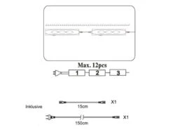 MeineWunschleuchte 2er SET LED Unterbauleuchten Silber Flach Mit 230V Direktanschluss, 40cm 12 MeineWunschleuchte 2er SET LED Unterbauleuchten Silber Flach Mit 230V Direktanschluss, 40cm -Bestes Beleuchtungs Geschäft 2er set led unterbauleuchten silber flach mit 230v 10