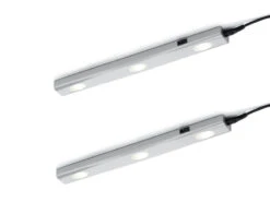 MeineWunschleuchte 2er SET LED Unterbauleuchten Silber Flach Mit 230V Direktanschluss, 40cm 9 MeineWunschleuchte 2er SET LED Unterbauleuchten Silber Flach Mit 230V Direktanschluss, 40cm -Bestes Beleuchtungs Geschäft 2er set led unterbauleuchten silber flach mit 230v 7