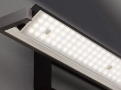 MeineWunschleuchte 2er SET LED Wandlampen Schwarz Schwenkbar & Dimmbar 40cm Lang -Bestes Beleuchtungs Geschäft 2er set led wandlampen schwarz schwenkbar dimmbar 1 5