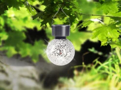 Globo 2er SET Mosaik Solarleuchten - LED Gartenlaternen Zum Aufhängen -Bestes Beleuchtungs Geschäft 2er set mosaik solarleuchten led gartenlaternen zu 5