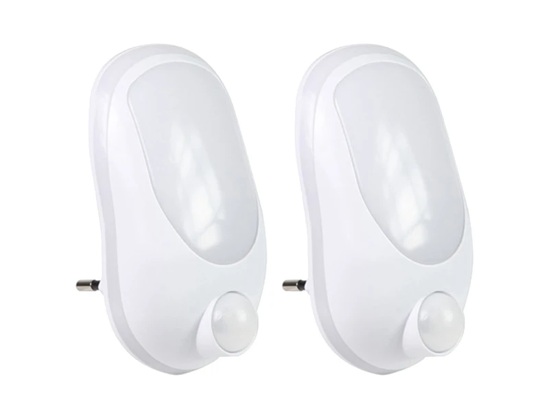 Ranex 2er SET Nachtlichter Mit Bewegungsmelder, 3 X 0,8W LEDs, Orientierungslicht 3 Ranex 2er SET Nachtlichter Mit Bewegungsmelder, 3 X 0,8W LEDs, Orientierungslicht