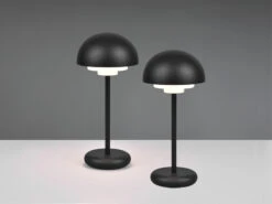 MeineWunschleuchte 2er SET Outdoor Akku LED Tischleuchte Touch Dimmer, Schwarz Höhe 30cm 13 MeineWunschleuchte 2er SET Outdoor Akku LED Tischleuchte Touch Dimmer, Schwarz Höhe 30cm -Bestes Beleuchtungs Geschäft 2er set outdoor akku led tischleuchte touch dimmer 2