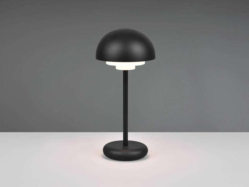 MeineWunschleuchte 2er SET Outdoor Akku LED Tischleuchte Touch Dimmer, Schwarz Höhe 30cm 6 MeineWunschleuchte 2er SET Outdoor Akku LED Tischleuchte Touch Dimmer, Schwarz Höhe 30cm – Bild 4