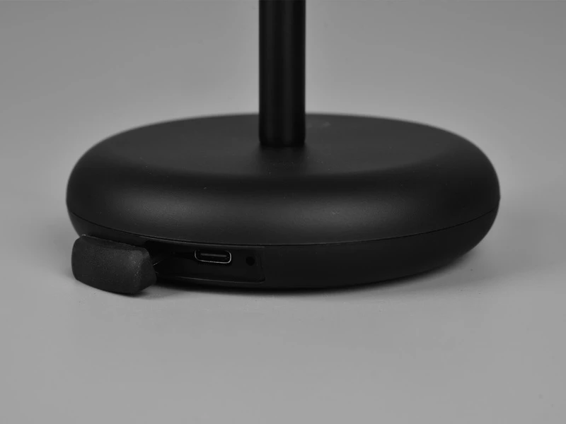 MeineWunschleuchte 2er SET Outdoor Akku LED Tischleuchte Touch Dimmer, Schwarz Höhe 30cm 10 MeineWunschleuchte 2er SET Outdoor Akku LED Tischleuchte Touch Dimmer, Schwarz Höhe 30cm – Bild 8