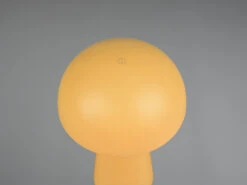 MeineWunschleuchte 2er SET Outdoor Akku LED Tischleuchten Touch Dimmer, Gelb Höhe 21cm -Bestes Beleuchtungs Geschäft 2er set outdoor akku led tischleuchten touch dimme 14