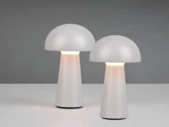 MeineWunschleuchte 2er SET Outdoor Akku LED Tischleuchten Touch Dimmer, Grau Höhe 21cm 13 MeineWunschleuchte 2er SET Outdoor Akku LED Tischleuchten Touch Dimmer, Grau Höhe 21cm -Bestes Beleuchtungs Geschäft 2er set outdoor akku led tischleuchten touch dimme 2