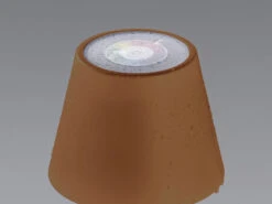 MeineWunschleuchte 2er SET Outdoor Akku Tischlampen Rostoptik Mit USB Ladefunktion, Höhe 34cm -Bestes Beleuchtungs Geschäft 2er set outdoor akku tischlampen rostoptik mit usb 6