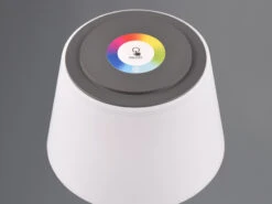 MeineWunschleuchte 2er SET Outdoor Akku Tischleuchten, RGB & Weißtöne Dimmbar Höhe 30cm -Bestes Beleuchtungs Geschäft 2er set outdoor akku tischleuchten rgb weisstoene 1 4