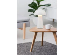 MeineWunschleuchte 2er SET Outdoor LED Akku Tischleuchten Touch Dimmer, Weiß Höhe 21cm -Bestes Beleuchtungs Geschäft 2er set outdoor led akku tischleuchten touch dimme 8