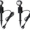 GAO 2er-Set Outdoor LED-Scheinwerfer Mit Erdspiess / Gartenscheinwerfer Je 3W 1 GAO 2er-Set Outdoor LED-Scheinwerfer Mit Erdspiess / Gartenscheinwerfer Je 3W -Bestes Beleuchtungs Geschäft 2er set outdoor led scheinwerfer mit erdspiess gar