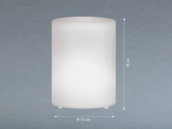 MeineWunschleuchte 2er SET Outdoor Solar Tischleuchten 15cm Klein Mit Fernbedienung & RGB LED -Bestes Beleuchtungs Geschäft 2er set outdoor solar tischleuchten 15cm klein mit 2