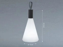 MeineWunschleuchte 2er SET Outdoor Tischleuchten 31,5cm Ohne Kabel - Dimmbar & USB Aufladbar -Bestes Beleuchtungs Geschäft 2er set outdoor tischleuchten 315cm ohne kabel dim 2