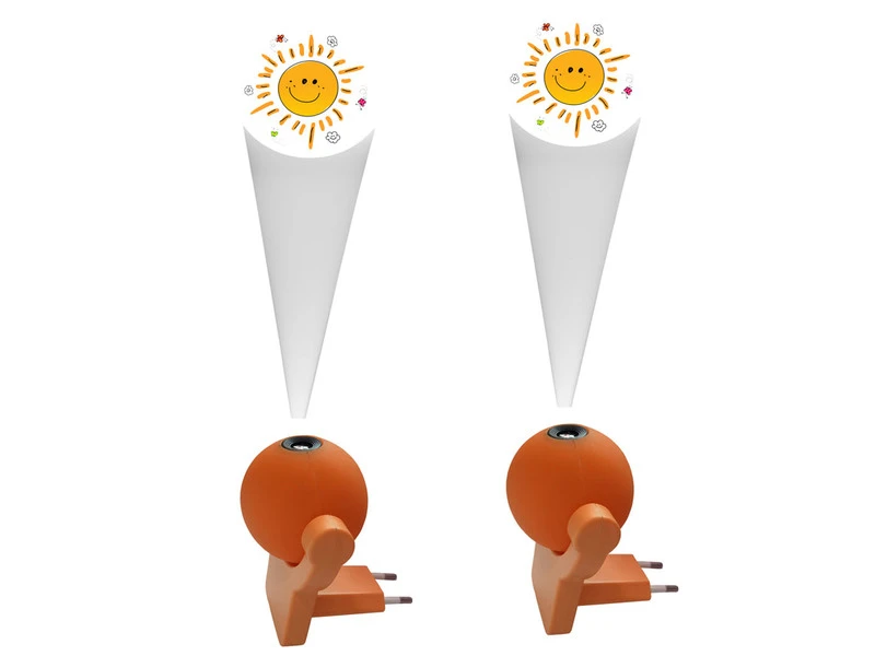 Niermann 2er Set Schwenkbare LED-Nachtlichter SUNNY Farbwechlser Dämmerungssensor 3 Niermann 2er Set Schwenkbare LED-Nachtlichter SUNNY Farbwechlser Dämmerungssensor