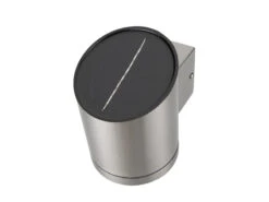 MeineWunschleuchte 2er-Set Solar Außenwandleuchten Edelstahl, Ø Ca. 9 Cm, Dämmerungssensor -Bestes Beleuchtungs Geschäft 2er set solar aussenwandleuchten edelstahl ca 9 cm 8