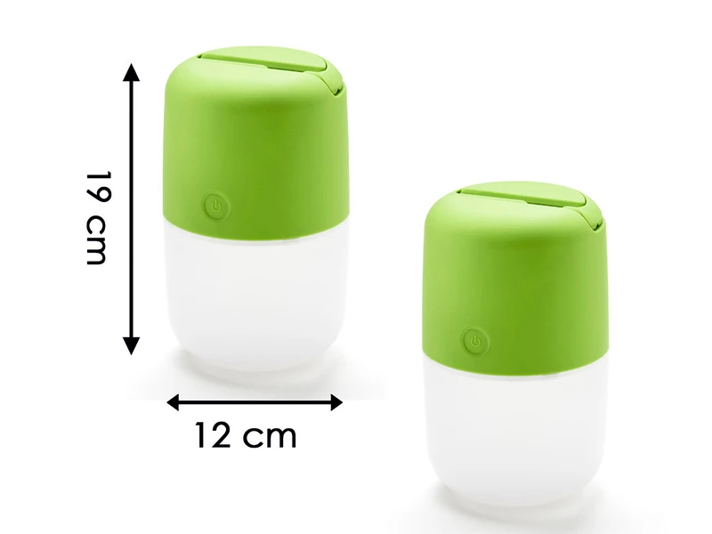 Konstsmide 2er Set Solar LED Leuchte ASSISI Mit 3-Stufen Dimmer & USB-Kabel, IP44, Grün 4 Konstsmide 2er Set Solar LED Leuchte ASSISI Mit 3-Stufen Dimmer & USB-Kabel, IP44, Grün – Bild 2