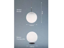 FHL Easy 2er SET Solarkugeln Mit Farbwechsel - 2 In 1 Tischleuchten & Pendelleuchten 20cm -Bestes Beleuchtungs Geschäft 2er set solarkugeln mit farbwechsel 2 in 1 tischle 2