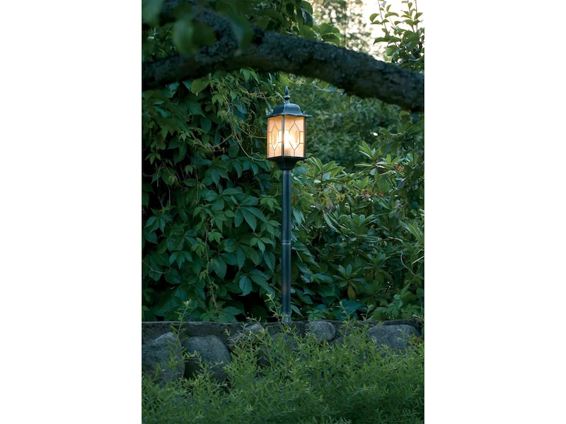 Konstsmide 2er-Set Wegeleuchten MILANO, E27, Bleikristalloptik, IP43, Höhe 105 Cm 5 Konstsmide 2er-Set Wegeleuchten MILANO, E27, Bleikristalloptik, IP43, Höhe 105 Cm – Bild 3