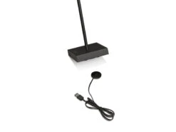 MeineWunschleuchte 2er Set Wiederaufladbare LED Outdoor Tischleuchten Dimmbar In Schwarz, Höhe 27cm -Bestes Beleuchtungs Geschäft 2er set wiederaufladbare led outdoor tischleuchten 6