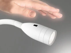 Fischer & Honsel 2in1 LED Wandleuchte & Bettleuchte STEN Weiß Dimmbar, Schwanenhals Leseleuchte -Bestes Beleuchtungs Geschäft 2in1 led wandleuchte bettleuchte sten weiss dimmba 5